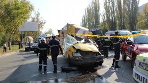 Accidentul tragic de la Buiucani: Care este starea victimelor transportate la spital