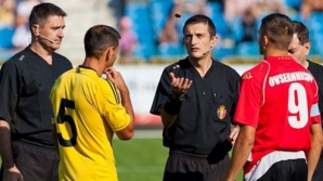 Bătaie la meci amical! Un fotbalist va fi operat după ce jucătorii de la Veris şi Milsami au făcut schimb de pumni