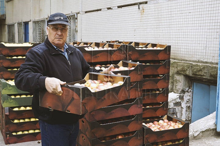 O moldoveancă generoasă a donat două tone de mere Centrului Mamei și Copilului (GALERIE FOTO)