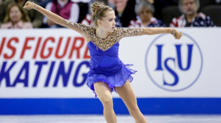 Două rusoaice pe podiumul de la Skate America. Patinatoarele au făcut spectacol