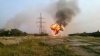 Imagini de pe front! MOMENTUL în care militarii ucraineni distrug un blindat al rebelilor (VIDEO)