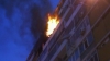 Incendiu într-un apartament din Chişinău: O bătrână a murit intoxicată cu fum