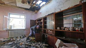 Bombardamente în zone rezidenţiale din estul Ucrainei. Povestea unor oameni care şi-au văzut moartea cu ochii