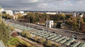 Uniunea Europeană a dotat sectoarele de poliţie din Moldova cu autoturisme, calculatoare şi imprimante