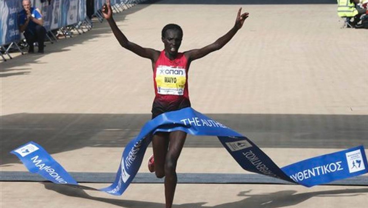 Sportivii din Kenya nu au avut rivali la Maratonul de la Atena. Bărbaţii au ocupat tot podiumul, iar femeile - primele două locuri