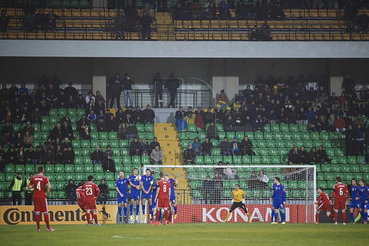 GALERIE FOTO impresionantă de la meciul dintre Moldova şi Liechtenstein 