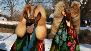 "Capra", venerată la Cahul. În Crihana Veche a avut loc festivalul obiceiurilor de iarnă