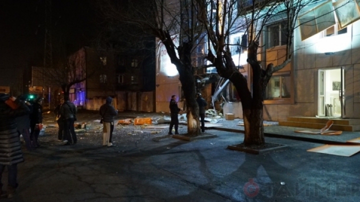 EXPLOZIE puternică într-o clădire din centrul oraşului Odesa (FOTO/VIDEO)