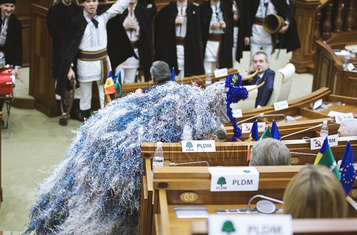 Emoţii şi voie bună la Parlament. Cum a demarat prima şedinţă a noului Legislativ (GALERIE FOTO)