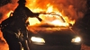 Maşină în flăcări la Buiucani! Pompierii au intervenit de urgenţă