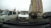 Şoferul unui microbuz se revoltă după ce nu i s-a permis să meargă pe contrasens (VIDEO)