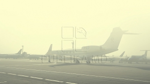 Aeroportul Chişinău în ceaţă: Două curse vor decola cu întârziere