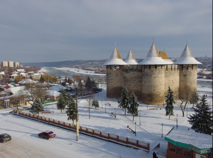 Cetatea Soroca, în mijloc de iarnă. FOTOGRAFII IMPRESIONANTE cu grandiosul monument