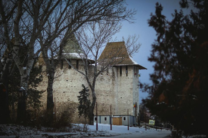 Cetatea Soroca, în mijloc de iarnă. FOTOGRAFII IMPRESIONANTE cu grandiosul monument