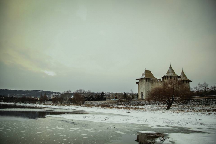 Cetatea Soroca, în mijloc de iarnă. FOTOGRAFII IMPRESIONANTE cu grandiosul monument