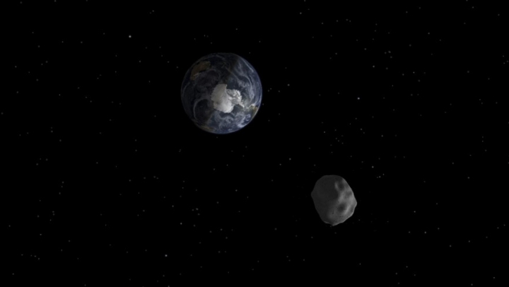 FENOMEN SPECTACULOS! Un asteroid cu diametrul de 500 de metri trece pe lângă Pământ (VIDEO)