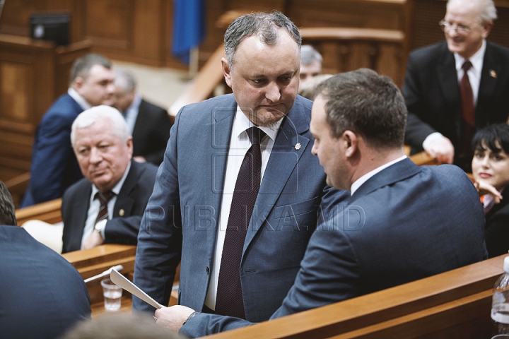 Noul Parlament are preşedinte. Andrian Candu a fost ales în calitate de speaker