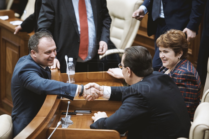 Noul Parlament are preşedinte. Andrian Candu a fost ales în calitate de speaker