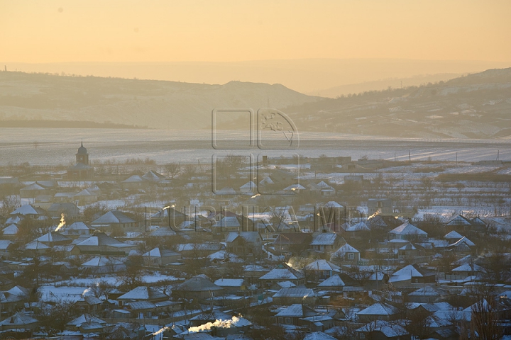 Peisaje de iarnă inedite. Cum arată Moldova în luna lui gerar (GALERIE FOTO)