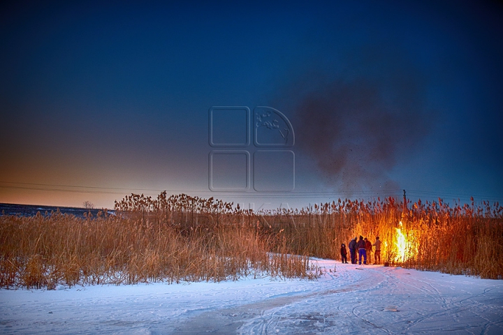 Peisaje de iarnă inedite. Cum arată Moldova în luna lui gerar (GALERIE FOTO)