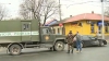 Accident în centrul capitalei. Un camion s-a ciocnit cu un automobil (VIDEO)