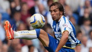 Dureros, dar cu folos. Un fundaş spaniol a marcat cu faţa într-un meci de fotbal (VIDEO)