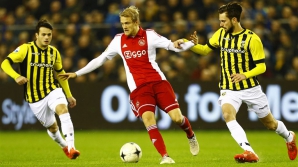 Ajax Amsterdam a fost învinsă de Vitesse Arnhem cu scorul de 1-0