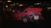 Două accidente într-un minut şi un bărbat aruncat de pe zebră. S-a întâmplat în Chişinău (VIDEO)