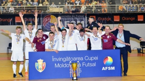 "În finală te motivezi fără să vrei". Progres Chişinău a câştigat Cupa Moldovei la Futsal
