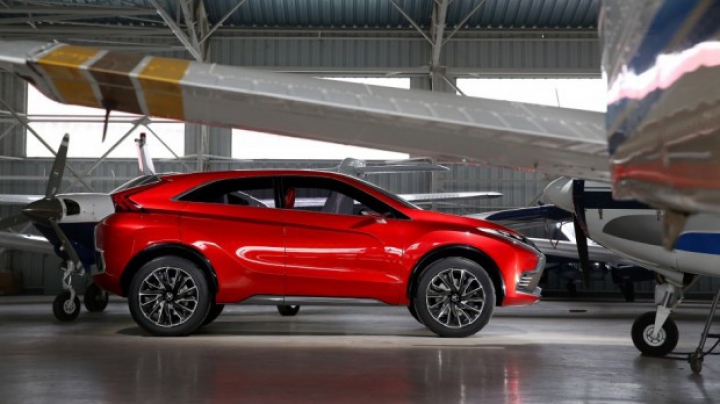 Mitsubishi aduce la Geneva un crossover inspirat din formele modelelor Lamborghini (FOTO)