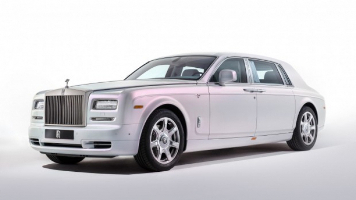 GENEVA 2015: Rolls-Royce Phantom Serenity, limuzina vopsită într-o culoare unicat (FOTO)