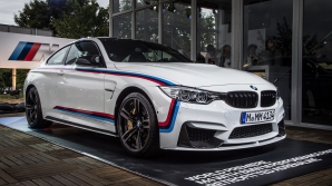 Ghinion pentru un mecanic auto. Ce se poate întâmpla când accelerezi brusc cu un BMW M4 (FOTO)