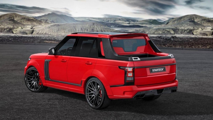 Primul pick-up de la Range Rover: Estetic generos și mulți cai sub capotă