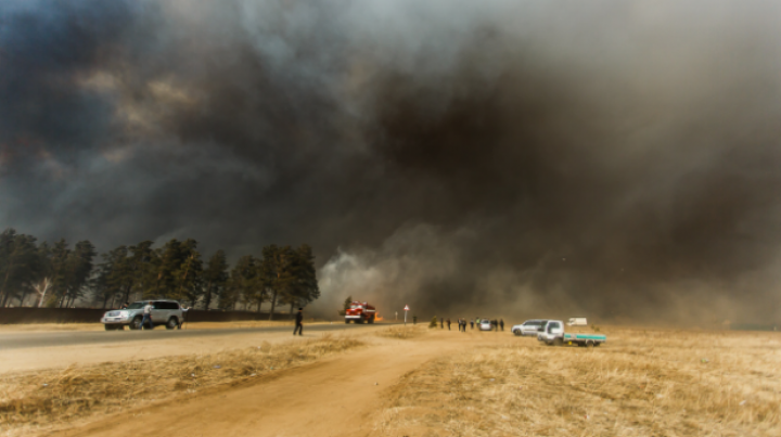 Nu mai contenesc! Incendiile de vegetație au ajuns până în regiunea rusă Transbaikal (FOTOREPORT)