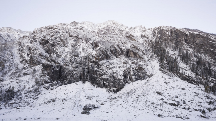 NICI PRIN GÂND SĂ-ȚI TREACĂ! Ce se ascunde în interiorul unui bolovan din Alpi (FOTO)