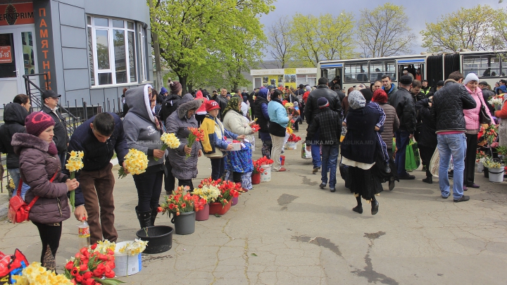 Aglomerație, pomeni și cerșetori la Cimitirul Sf. Lazăr de Paștele Blajinilor (FOTOREPORT)