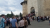 Îmbulzeală la intrarea în Cetatea Soroca. Curioşii s-au adunat din toate colţurile ţării (FOTO/VIDEO)