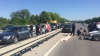 ACCIDENT GRAV la Stăuceni. Au fost implicate mai multe maşini (FOTO/VIDEO)