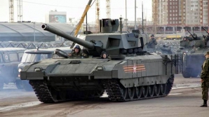 RUȘINE în ajun de paradă. Cel mai nou tanc al ruşilor s-a defectat la repetiţia generală (VIDEO)