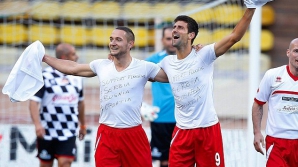 Tenismani contra piloţi de Formula 1 au jucat la un meci de fotbal caritabil la Monaco