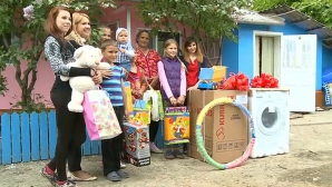 O scrisoare trimisă la "Edelweiss" le-a schimbat viaţa! Surpriză pentru o familie cu şase copii din Ungheni