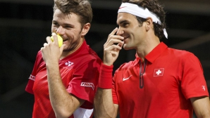 Roger Federer şi Stanislas Wawrinka s-au calificat în turul doi la Roland Garros