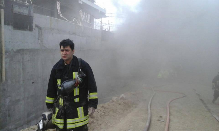 CLIPELE DE GROAZĂ din momentul  incendiului din Azerbaidjan (FOTOREPORT)