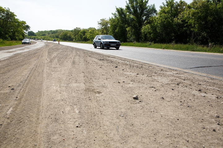 Lucrările sunt în toi! FOTOREPORT de pe șantierul de reabilitare a traseului Chișinău-Ungheni