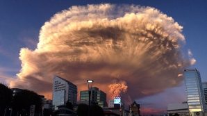 VIDEO FABULOS! Erupția spectaculoasă a unui vulcan din Chile, filmată în calitatea 4K