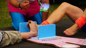 Concurs straniu. "Sportivii" şi-au încercat tăria ACESTOR membre