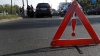 Accident pe traseul Chişinău-Leuşeni. Vinovat ar fi un poliţist care a urcat beat la volan (VIDEO)