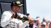 Echipa Mercedes, de neînvins! Lewis Hamilton şi Nico Rosberg, pe podium la Silverstone (VIDEO)