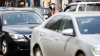 Accident evitat LA LIMITĂ în Capitală. Un şofer, la un pas să intre într-un BMW (VIDEO)