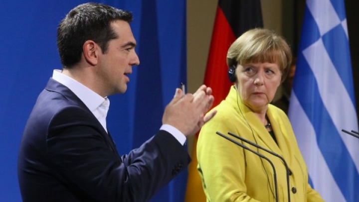 (VIDEO AMUZANT) Discursul cancelarului Angela Merkel şi premierului Alexis Tsipras, PARODIAT